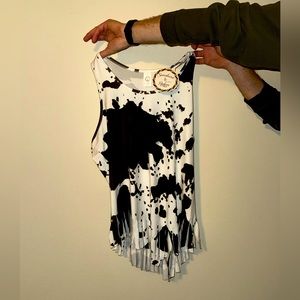 Cow print nwt